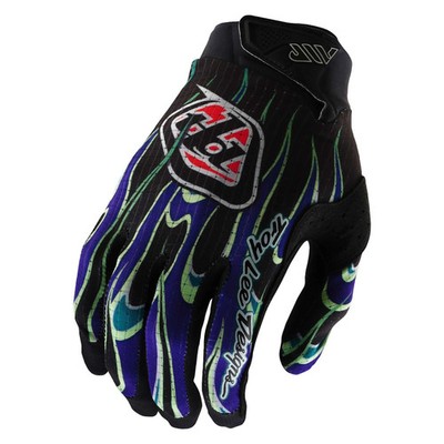 Troy Lee MX | MTB Youth Handschuhe - AIR TORCHED (schwarz/lila)