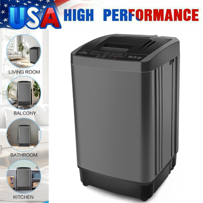 #ad 17.8Lbs Portable Washing Machine Laundry Washer amp;Dryer Combo for Home Apartment $229.99