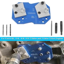 68500 Manifold Drill Template for Ford 2V 3V 4.6L 5.4L & 6.8L Triton Engines