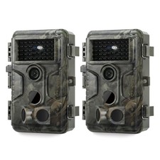 Trail Camera 100ft 64MP 1296P HD Video A3S GardePro 2-Pack Non-Cellular Non-WiFi