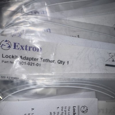Extron Lockit Adapter Tether Package of 10 Units, 101-021-10 (Q60)