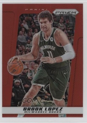 2024-25 Panini Prizm Deca Red Prizm 180/199 Brook Lopez #46 pe8