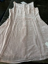 Reformation Blush Velvet Sleeveless Dress Size 4 NWT