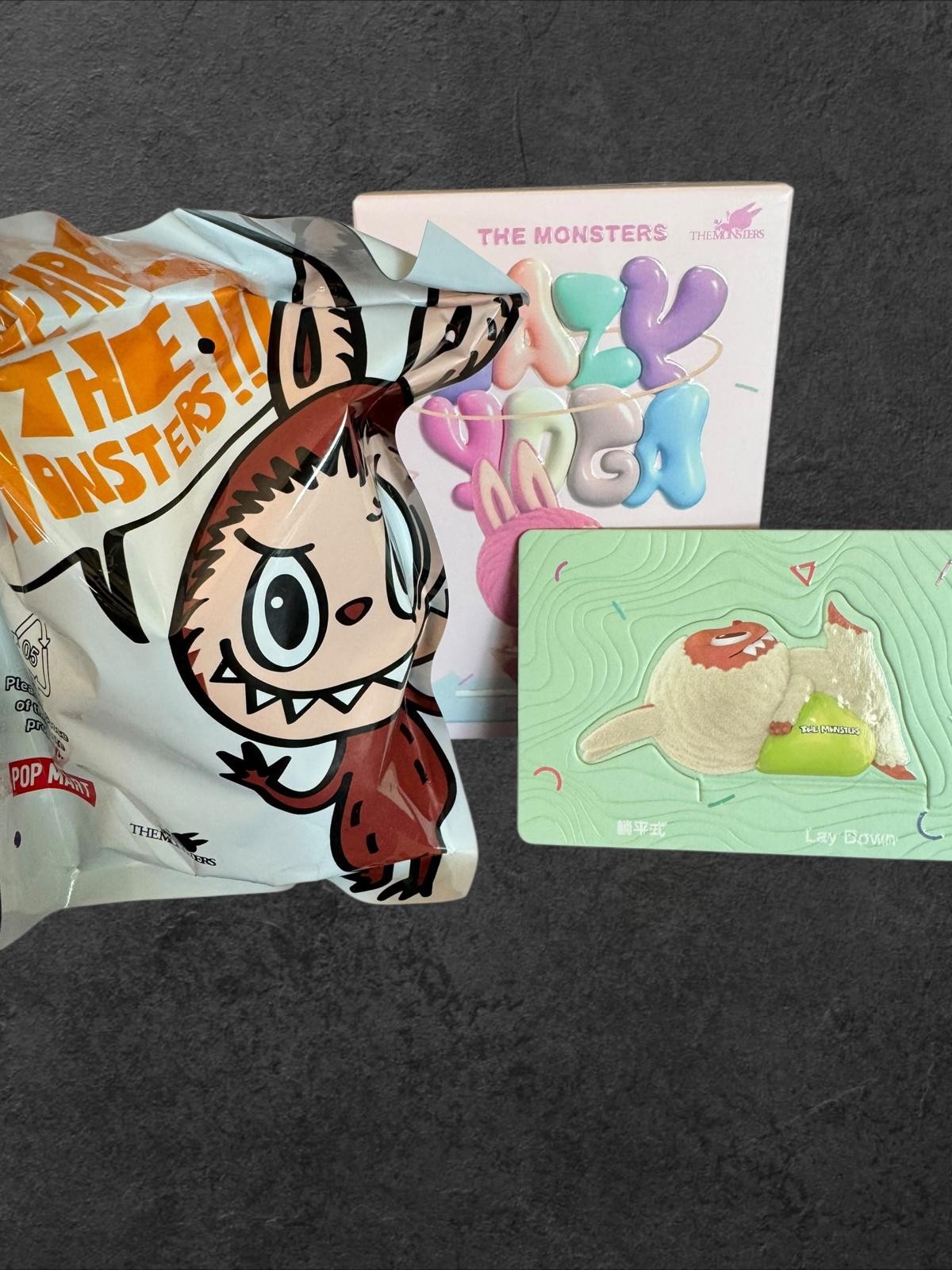 POP MART The Monsters Lazy Yoga Series – Lay Down Figure