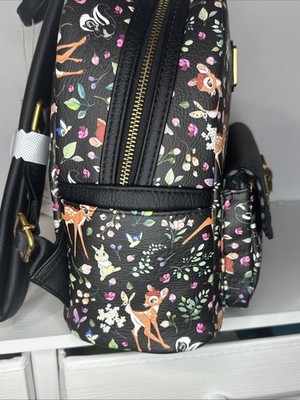 NWT Disney Loungefly Bambi Mini Backpack 2025 Forest Friends  display picture 3