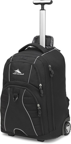 High Sierra Freewheel Wheeled Laptop Backpack, Black, One Size Size, Black - 第 1/5 張圖片