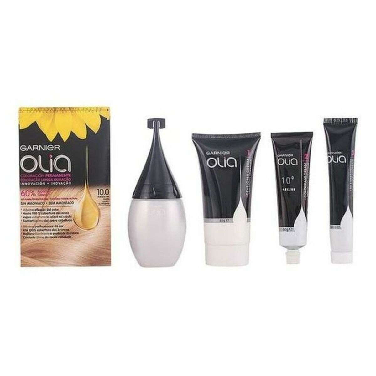 Tintura Senza Ammoniaca Garnier Olia Biondo Extra Chiaro Nº 10,1- Rubio Extra