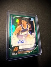 2025 Bowman Ryan Dunn BCA-RU Autograph Green Reptilian /99 - Brand New Mint