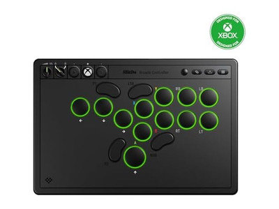 8BitDo All-Button Arcade Controller for Xbox Series X|S, Xbox One & PC Black 