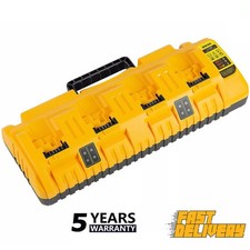 NEW For DEWALT DCB104 10.8V-20V 4-Port Battery Charger MAX DCB206 DCB205 Lithium