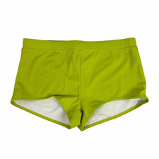 Lands End size 12 Bright Green Swim Shorts
