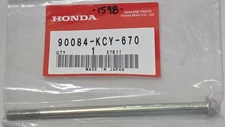1 NEW Genuine Honda TRX400 XR400 Factory 6x118 Flange Bolt NOS OEM 90084-KCY-670