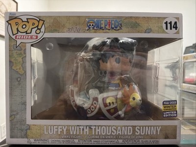 Funko Pop! Rides: One Piece - Luffy With Thousand Sunny (Exclusive) #114