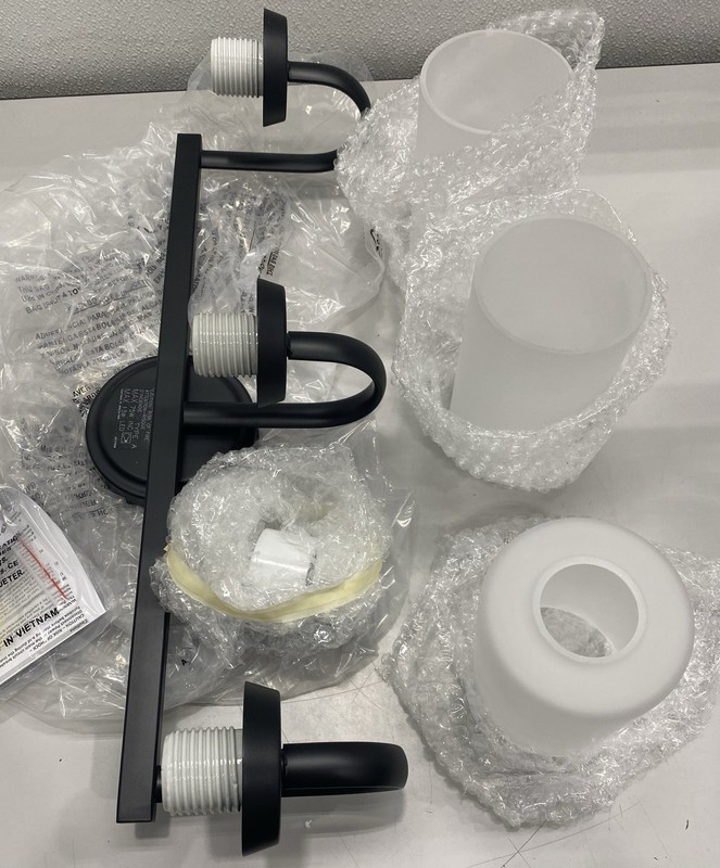 Kichler Kennewick 3 Light 23" Wide Bathroom Vanity Light 55087 BK
