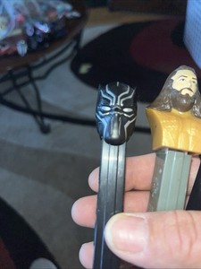 PEZ Dispensers, Aquaman, Black Panther, And Dracula