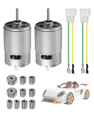 2Pcs RS550 DC Motor Drive Engine 12V 40000RPM   18V High Speed Brushed Fast E...