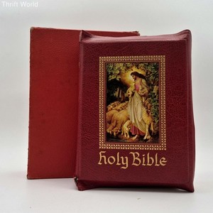 Consolidated Vintage Holy Bible Good Leader Edition KJV Illustrated 1956