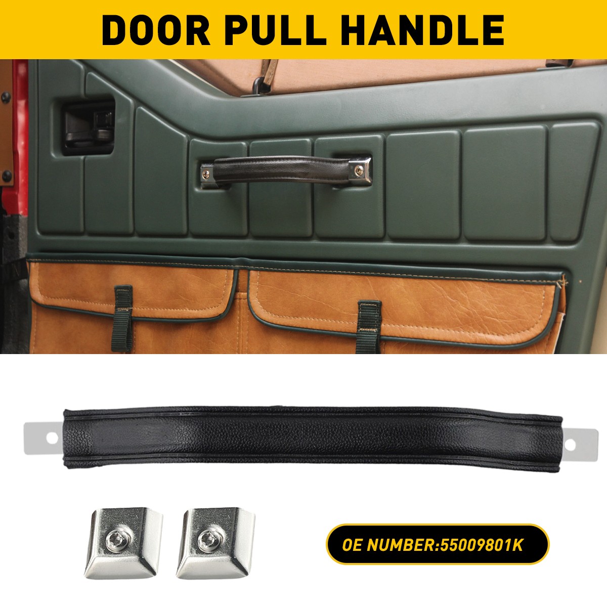 Interior Door Pull Handle Strap For Wrangler For Jeep CJ5 CJ7 CJ8