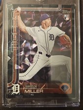 Ryan Miller Black Diamanti Topps Series 2  9/10