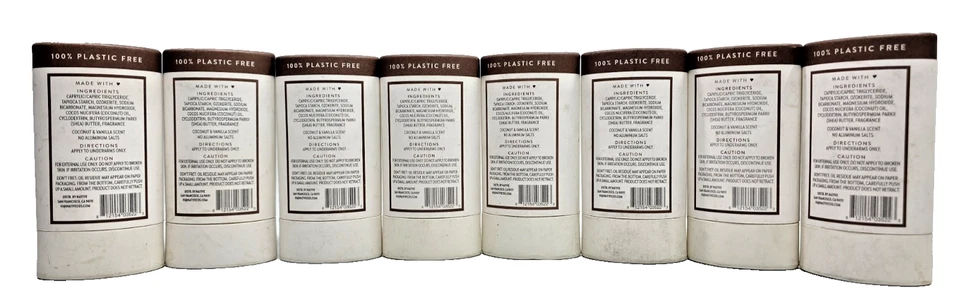8 Native Whole Body Deodorant Stick Aluminum Free Coconut And Vanilla 2.65oz New - Image 4 of 4