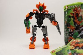 Lego Hero Factory Nex 3.0 Figure #2144, Clean with Instructions 100% Complete