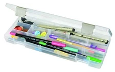  3900AB Solutions Extra Long Box, Art & 12.4" x 4.9" 3 Compartments, 9 Dividers