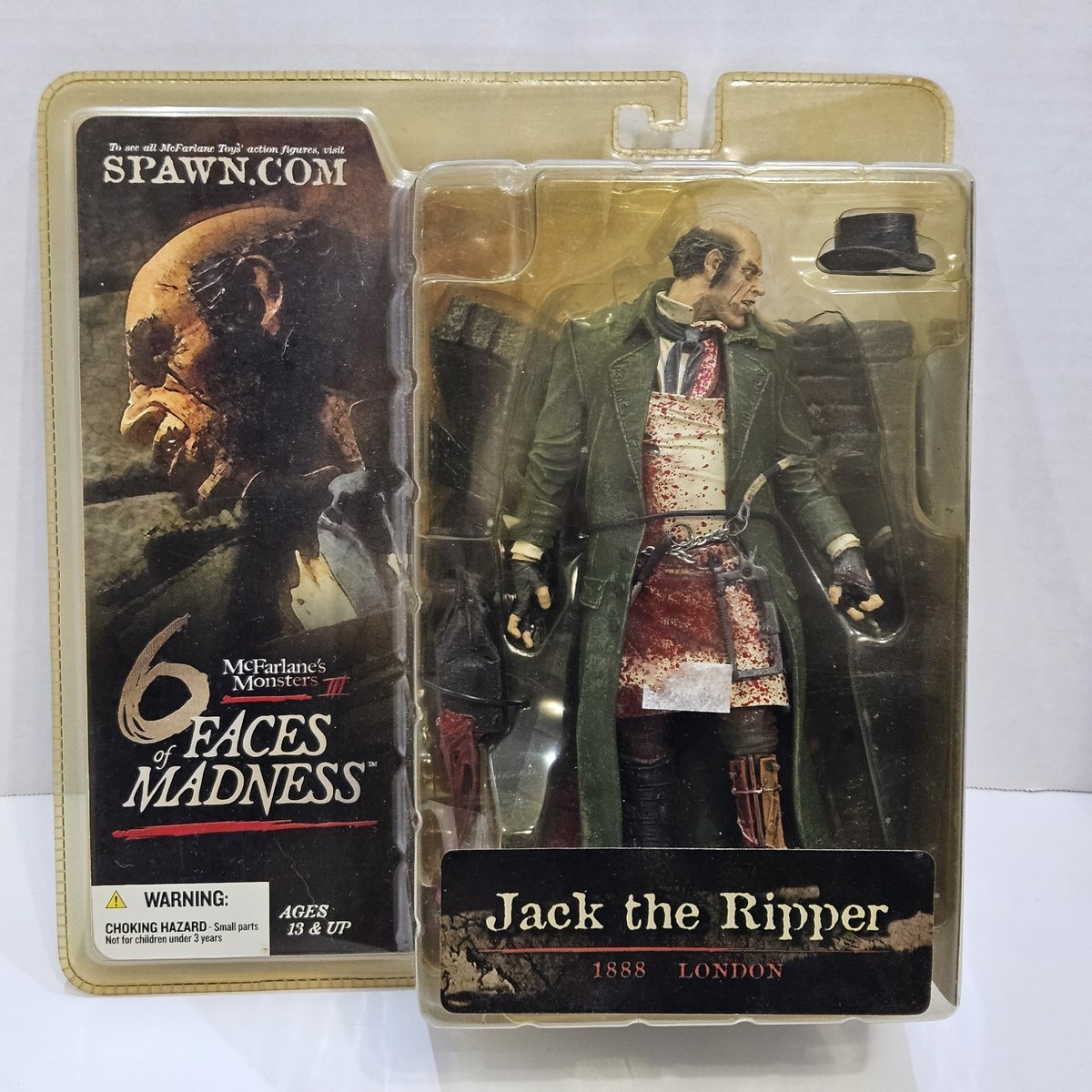 ●FACES OF MADNESS McFarlane Toys Monsters Series 3 6 Faces Of Madness Jack The
