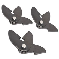 3-Pack Large Heavy Duty BBQ Smoker Hinge Compatible with Burn Shop BBQ Smoker