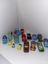 Disney Pixar Cars Diecast Lot of 17 Lightning McQueen Mater Chick Hicks Sally