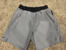 Whoop Shorts Men's Medium Gray 4.0 Any Wear Performance Lined Stretch 6" inseam