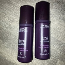 Aveda Invati Advanced Thickening Foam 1.7oz / 50ml Travel Size Vegan Hair 2 Bott
