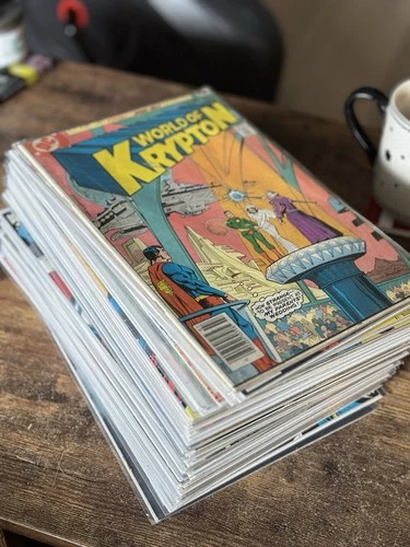 Comic Lot of over 50 Vintage DC Marvel Indie Comic Books X-men Superman Avengers