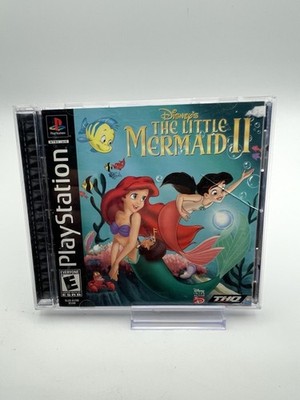 PlayStation PS1 The Little Mermaid II CIB Complete Tested & Working PSX THQ 2000