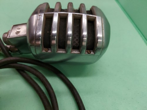 Vintage microphone w cable Untested Old Dirty Parts Decoration Restore - Picture 17 of 17