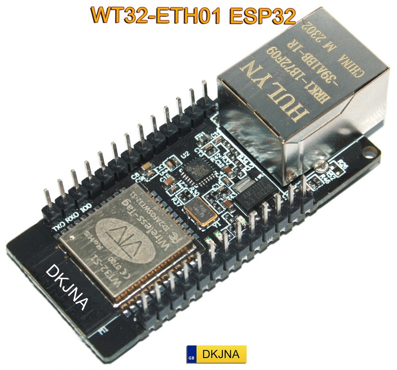 WT32-ETH01 ESP32 WiFi Ethernet RJ45 Development Board LAN8720 IoT Arduino ESP