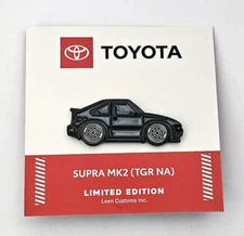 Leen Customs: Toyota Supra MK2 TGR NA Limited Edition Enamel Pin #52/250