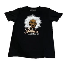 Major League Movie Jobu’s Rum, Pedro Cerrano #13 Black Tee T-Shirt Size M