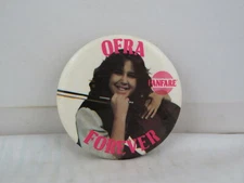 Vintage Music Pin - Ofra Harnoy Album Forever - Celluloid Pin 