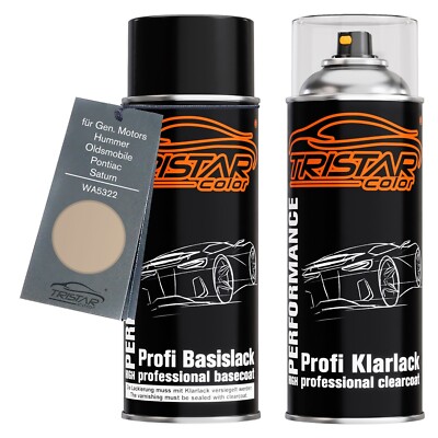 Lack Spraydosen Set für GM Hummer Pontiac Saturn WA5322 Light Driftwood Metallic