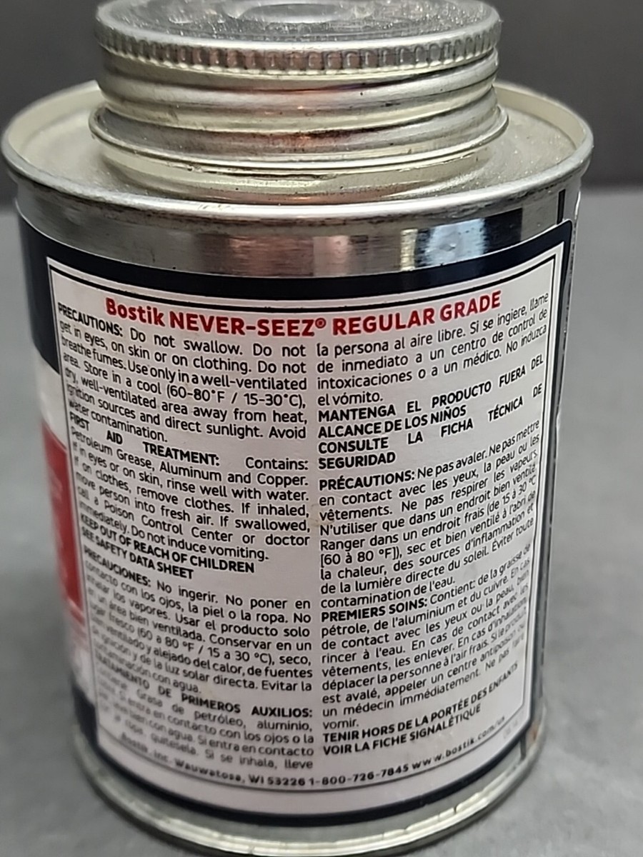Never-Seez NSBT-8 Regular Grade Anti-Seize & Lubricating Compound