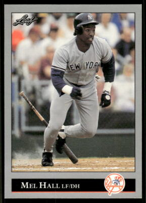 1992 Leaf #88a Mel Hall