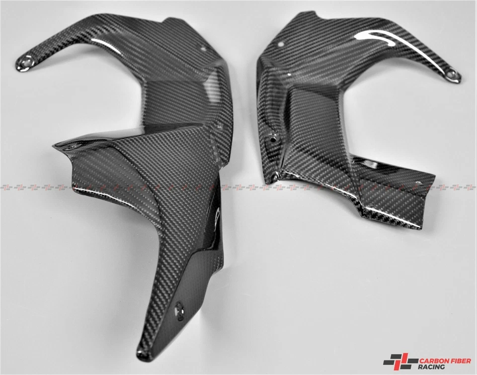 2015-2021 Kawasaki Ninja H2 Dash Panels - 100% Carbon Fiber - Image 2 of 3