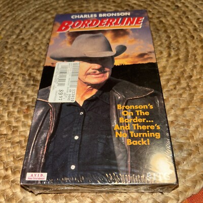 Borderline (VHS, 1995) Charles Bronson ITC - RARE - SEALED