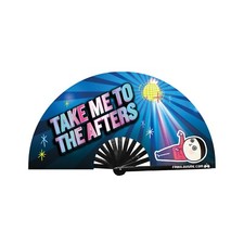 Take me to the After Fan UV glow bamboo clack fan by FabulousMe  for parties