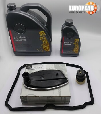 OEM MERCEDES BENZ 722.6 AUTOMATIK 5-GANG GETRIEBEÖL 6L FILTER SERVICE KIT