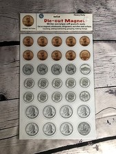 Kids Pretend Money Magnets For Learning And Counting Toy