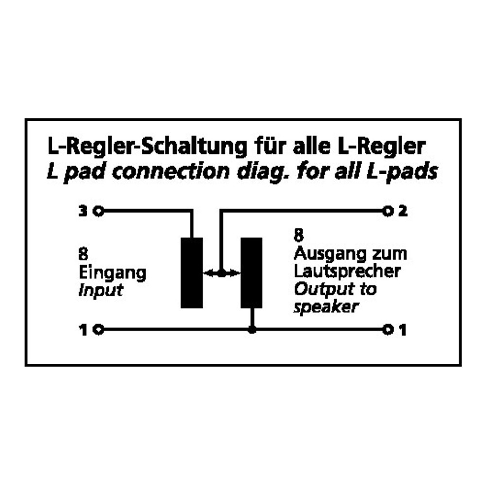 MONACOR Shop - L-pad attenuators, volume controls, speaker protection