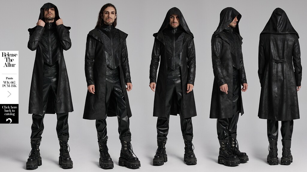 Monsterparty punkrave コート Kraken Coat by Punk Rave brand