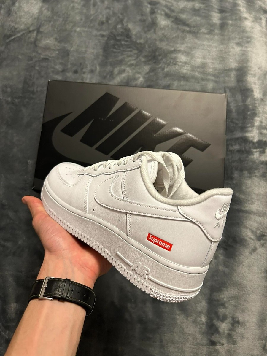 靴 supreme NIKE AIR Force1 Low white/27.5cm Amazon.com | Nike Mens Air Force 1 Low CU9225 100 Supreme