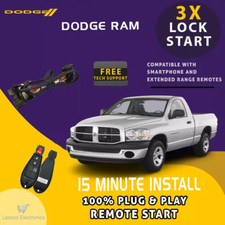 100 Plug And Play Remote Start Fits 2006-2007 Dodge Ram For Gas Or Diesel